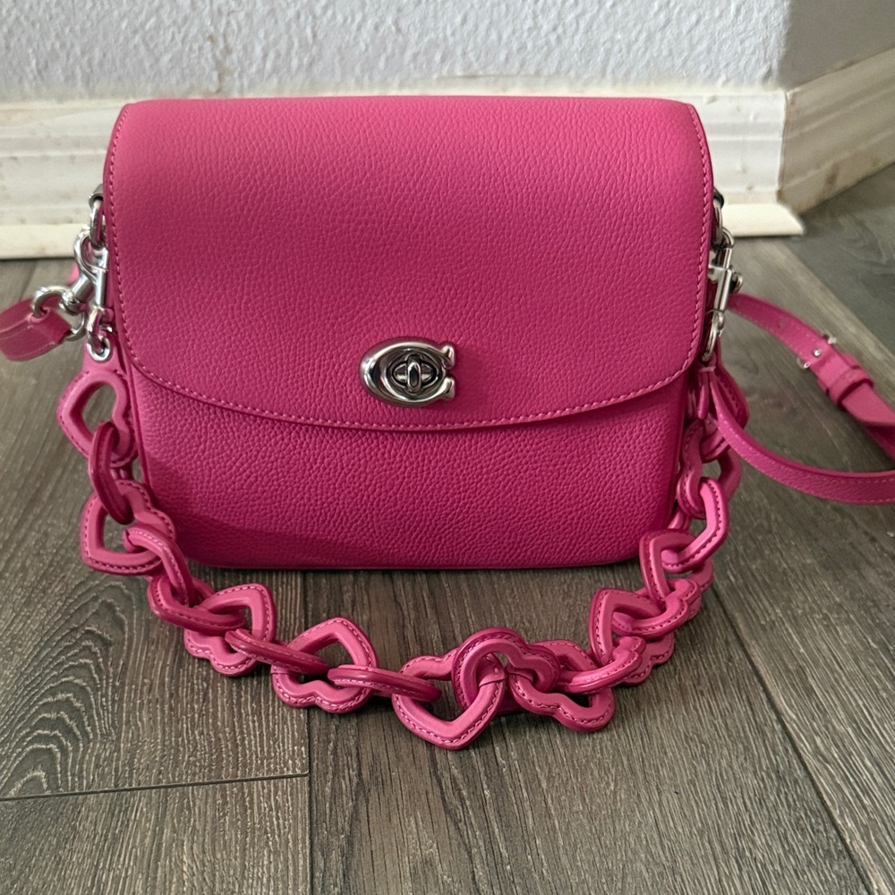 Coach Cassie 19 with Heart Strap